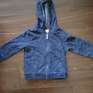 18M Dark Heather Grey Zip Up Jacket